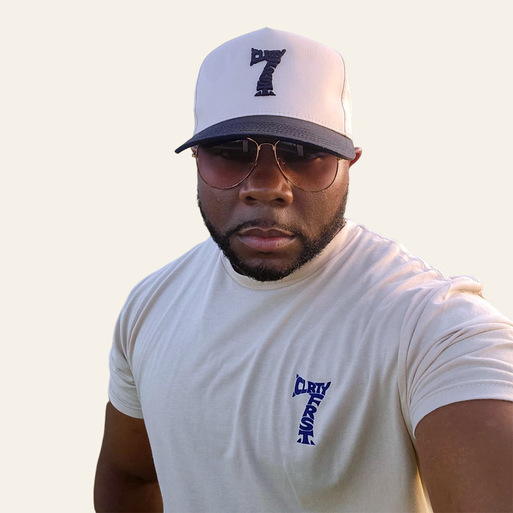White CLRTY FRST 7 Tee