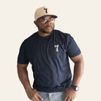 Blue CLRTY FRST 7 Tee