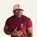 Maroon CLRTY FRST 7 Tee