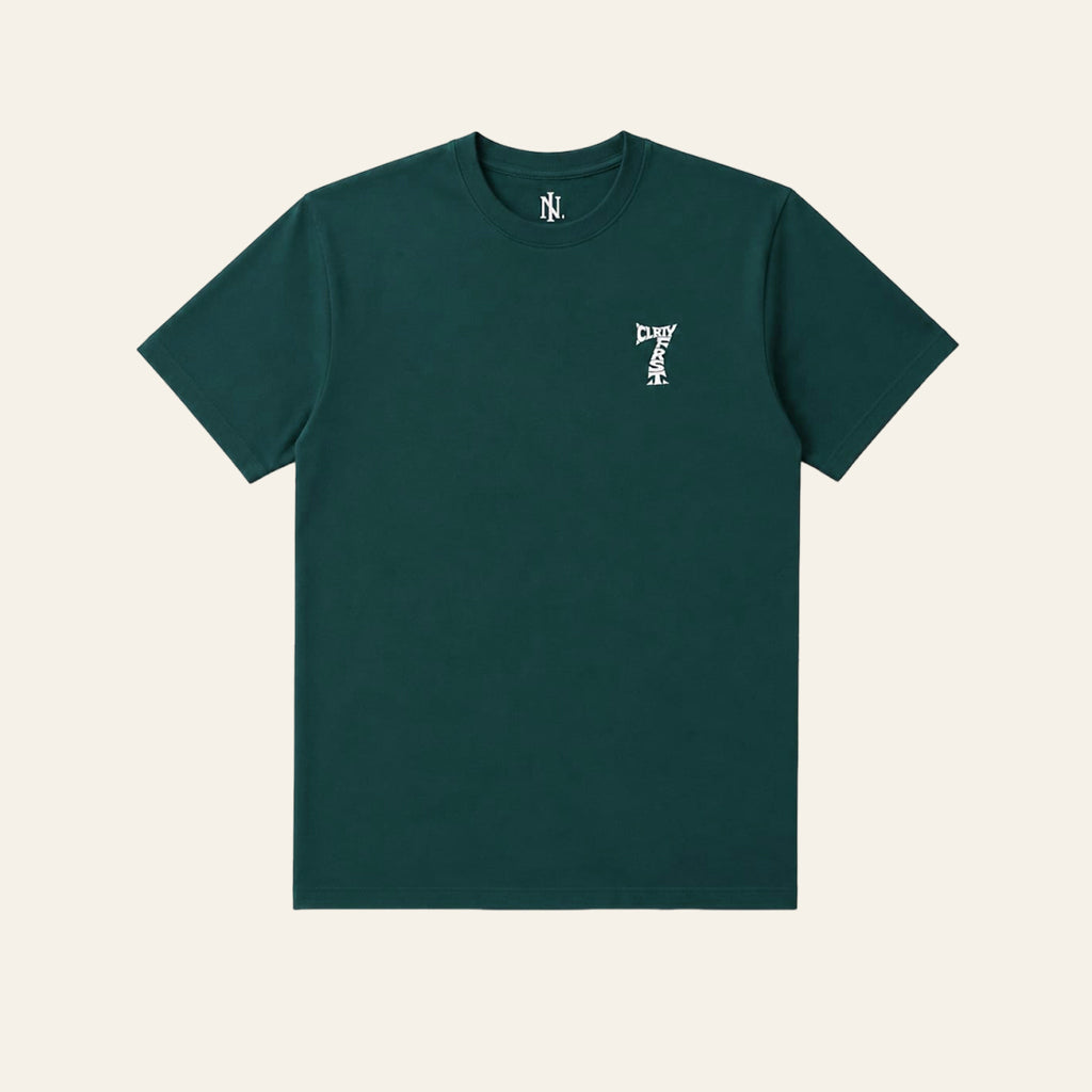 Green CLRTY FRST 7 Tee