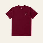 Maroon CLRTY FRST 7 Tee